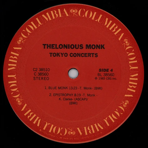 Thelonious Monk - Tokyo Concerts