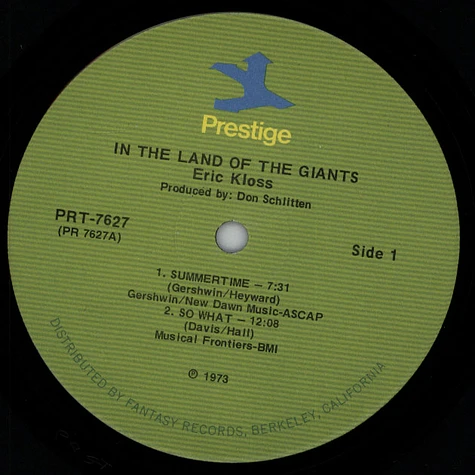 Eric Kloss - In The Land Of The Giants