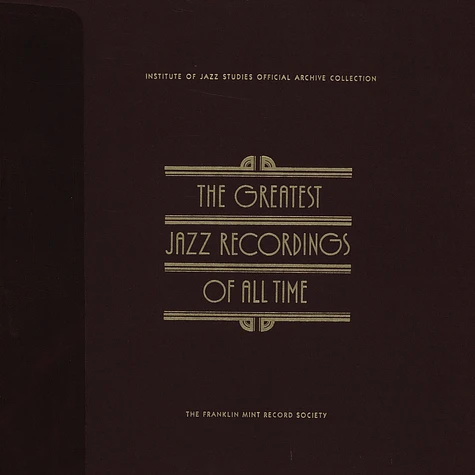 V.A. - The Greatest Jazz Recordings Of All Time - The Roots Of Jazz