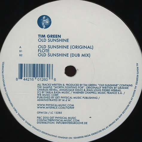 Tim Green - Old Sunshine