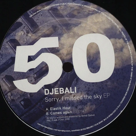 Djebali - Sorry, I Missed The Sky EP