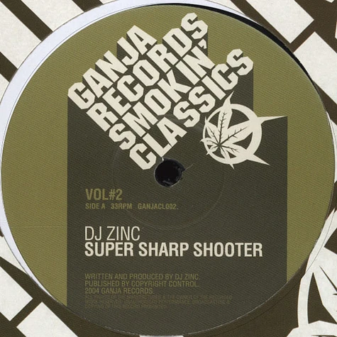 DJ Zinc - Super Sharp Shooter / So Damn Fresh