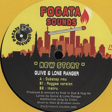 Guive & Lone Ranger - New Start
