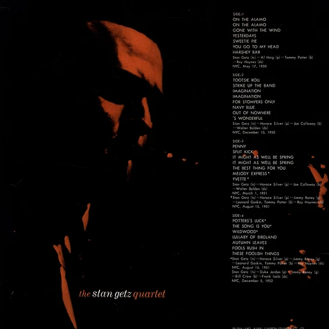 Stan Getz - The Complete Roost Session - Split Kick