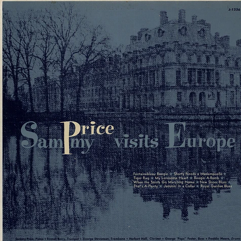 Sam Price And His Allstars - Sammy Price Visits Europe