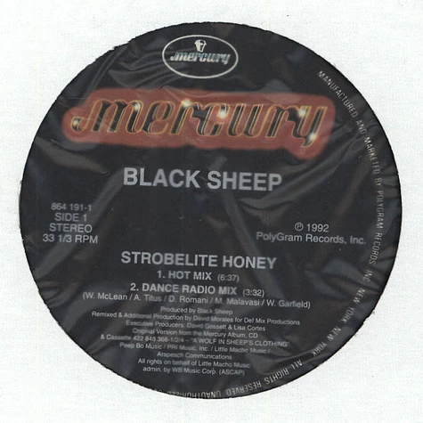 Black Sheep - Strobelite honey special edition remixes
