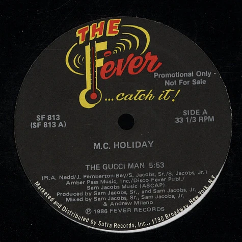 M.C. Holiday - The Gucci Man