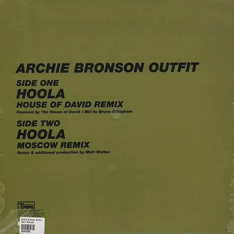 Archie Bronson Outfit - Hoola Remixes