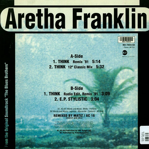 Aretha Franklin - Think - Remix 91