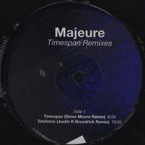 Majeure - Timespan Remixes