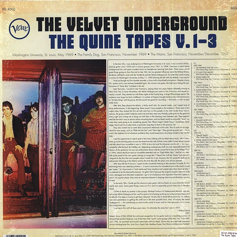 Velvet Underground - The Quine Tapes