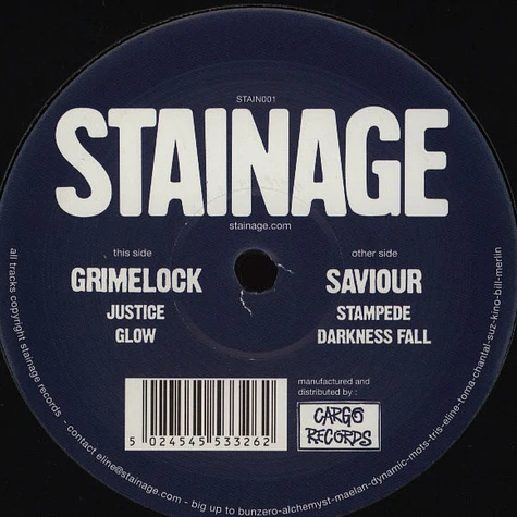 Grimelock / Saviour - Stain001 EP