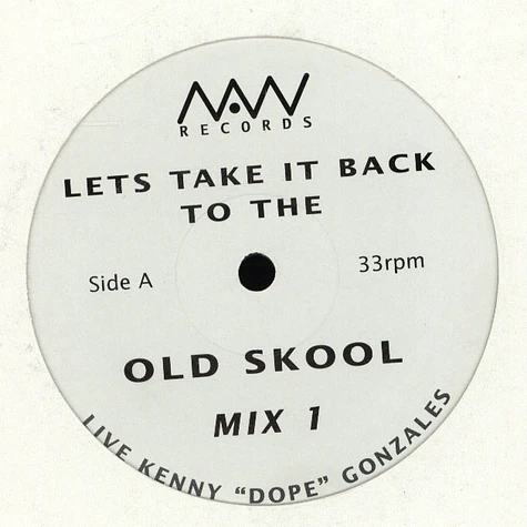 Various - Lets Take It Back To The Old Skool