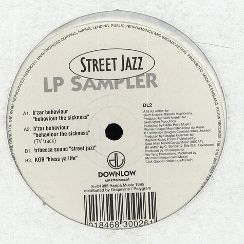 V.A. - Street Jazz LP Sampler