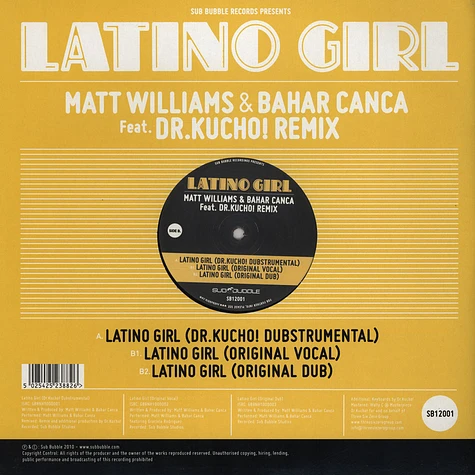 Matt Williams & Baha Cancara - Latino Girl