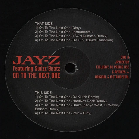 Jay-Z - On To The Next One Remixes
