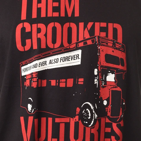 Them Crooked Vultures - Forever Bus T-Shirt