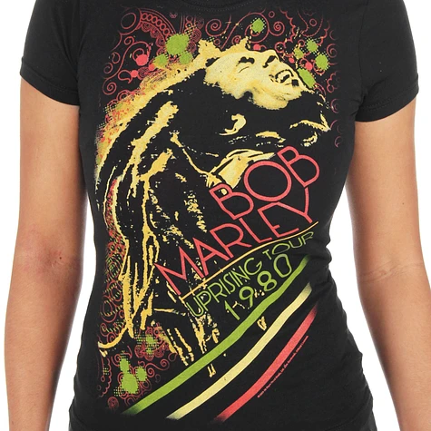 Bob Marley - Uprising Tour 1980 Women T-Shirt