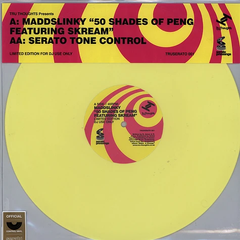 Maddslinky & Skream x Rane Serato - 50 Shades Of Peng / Serato Control Tone