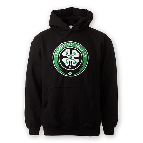 Flogging Molly - Distressed Classic Shamrock Hoodie