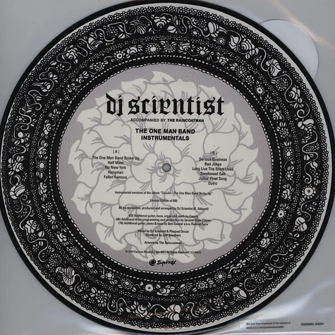 DJ Scientist - The One Man Band Instrumentals