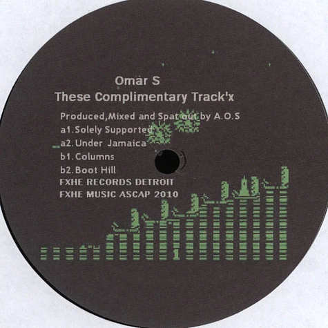 Omar S. - These Complimentary Track'x