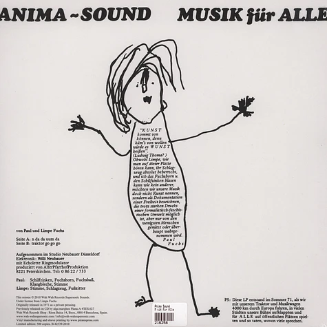Anima Sound - Müsik Fur Alle
