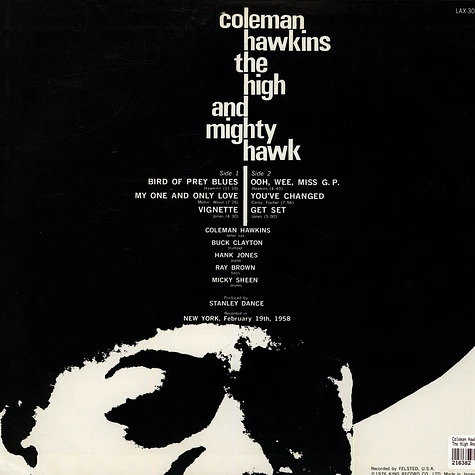 Coleman Hawkins - The High And Mighty Hawk