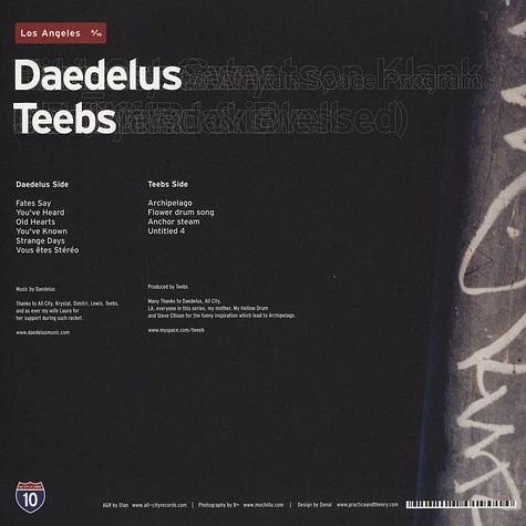 Daedelus / Teebs - Los Angeles 06/10