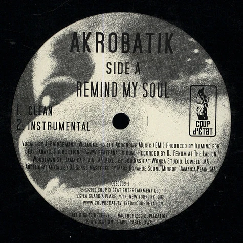 Akrobatik - Remind my soul