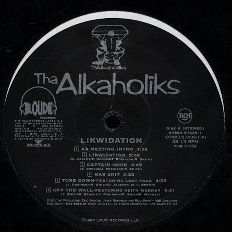 Alkaholiks - Likwidation