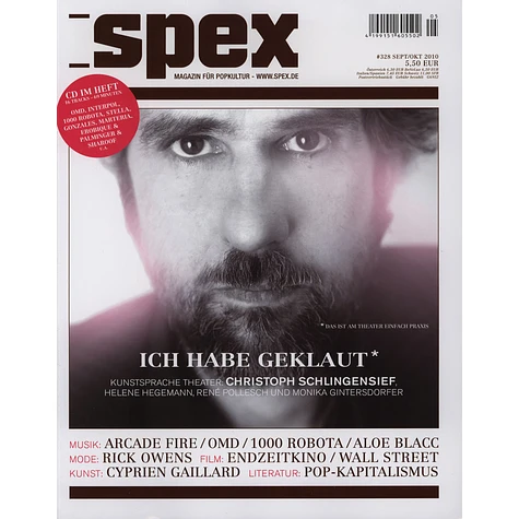 Spex - 2010/09-10 Christoph Schlingensief