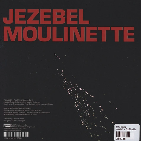 Anna Calvi - Jezebel / Moulinette