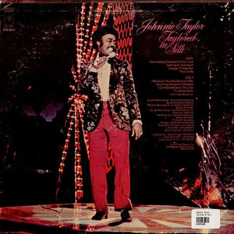 Johnnie Taylor - Taylored In Silk