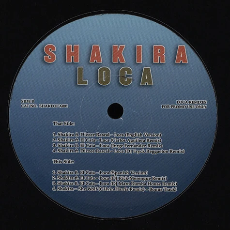 Shakira - Loca feat. Dizzee Rascal