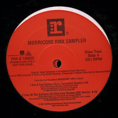 Ennio Morricone - Morricone RMX sampler