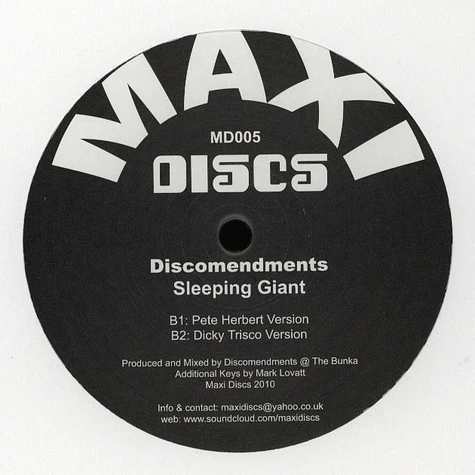 Discomendments - Sleeping Giant