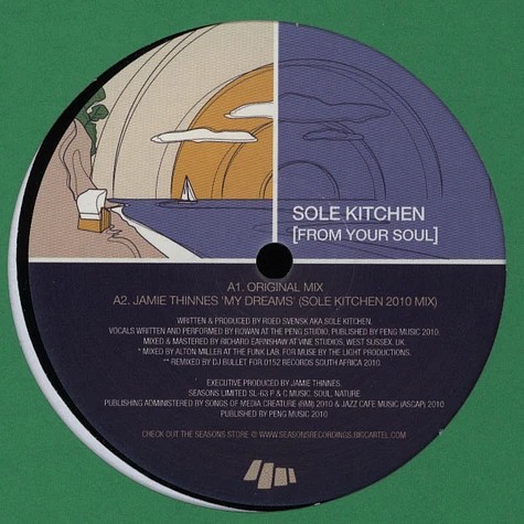 Sole Kitchen - From Your Soul