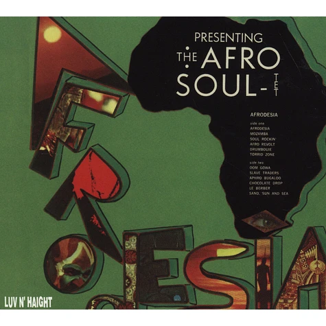 Afrodesia - The Afro Soul-Tet