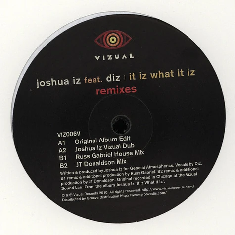 Joshua Iz - It Iz What It Iz Remixes