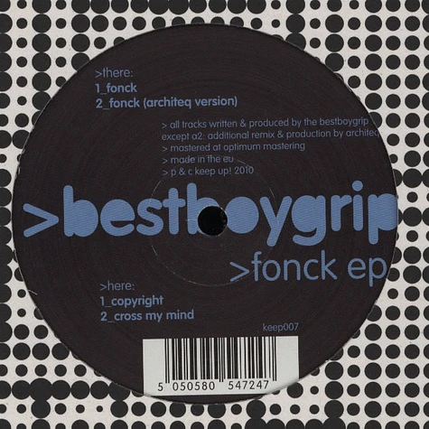 Bestboygrip - Fonck EP
