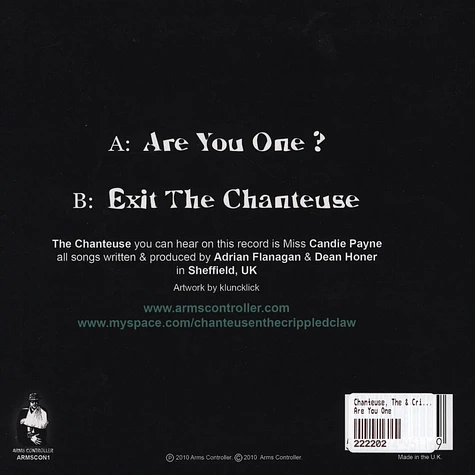 The Chanteuse & The Crippled Claw - Are You One