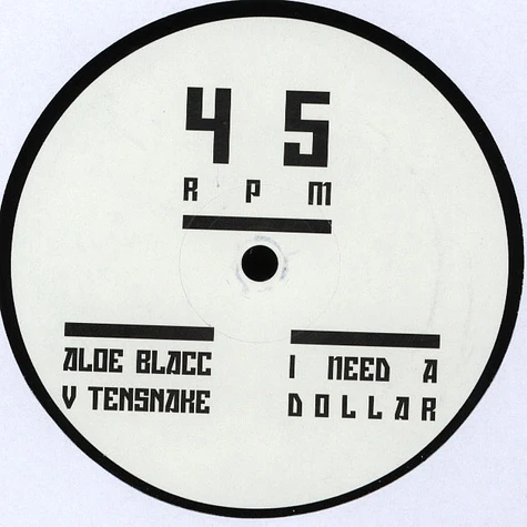 Aloe Blacc - I Need A Dollar Tensnake Remix