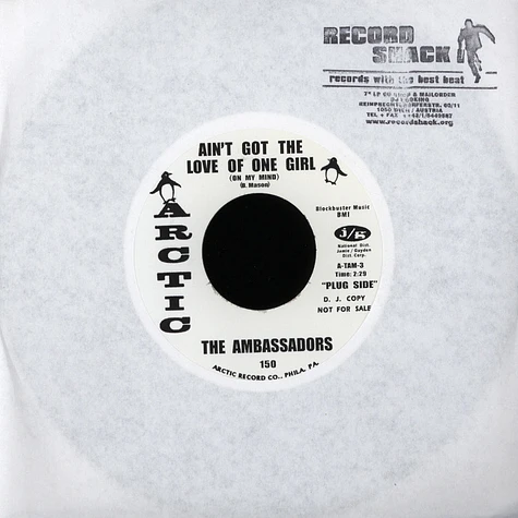 Ambassadors - Ain't Got The Love Of One Girl