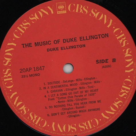 Duke Ellington - The Music Of Duke Ellington