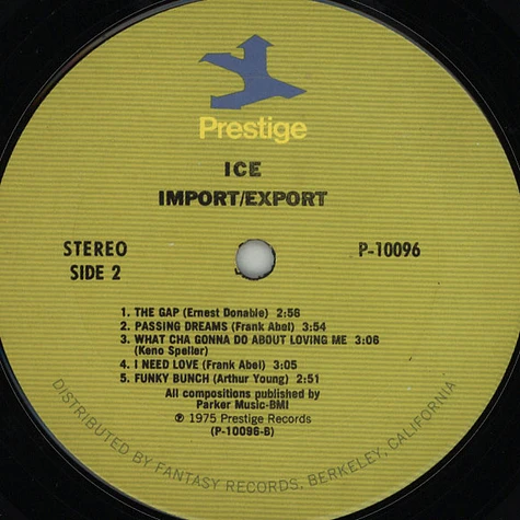 Ice - Import / Export