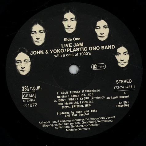 John & Yoko / Plastic Ono Band - Some Time In New York City
