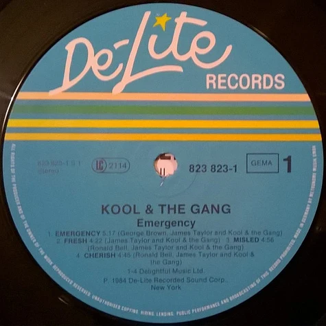 Kool & The Gang - Emergency