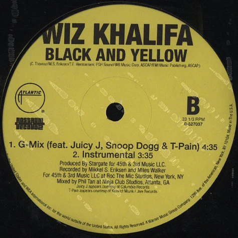Wiz Khalifa - Black And Yellow