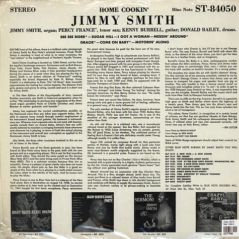 Jimmy Smith - Home Cookin'